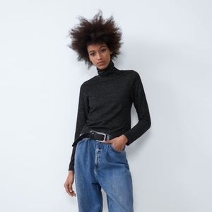 𝗡𝗪𝗧 𝗭𝗮𝗿𝗮 • Turtleneck Soft-Touch Top
